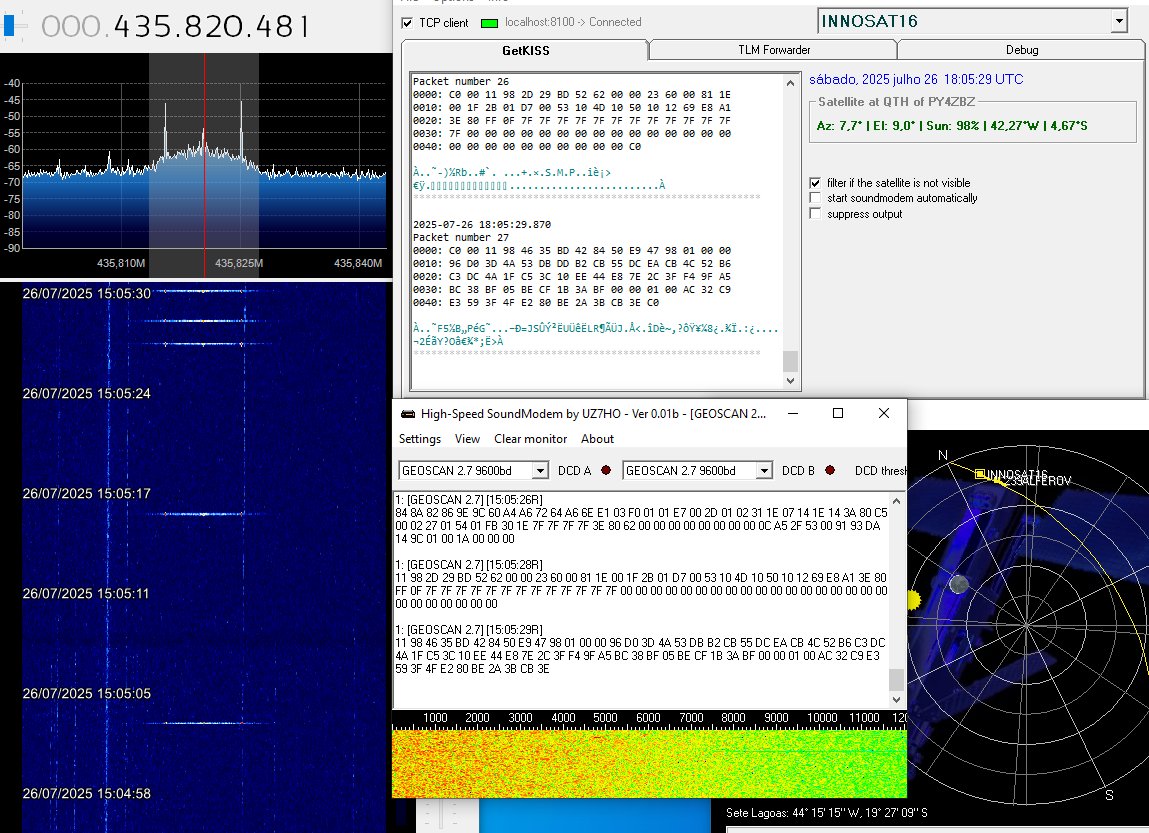 INNOSAT16 over Brazil