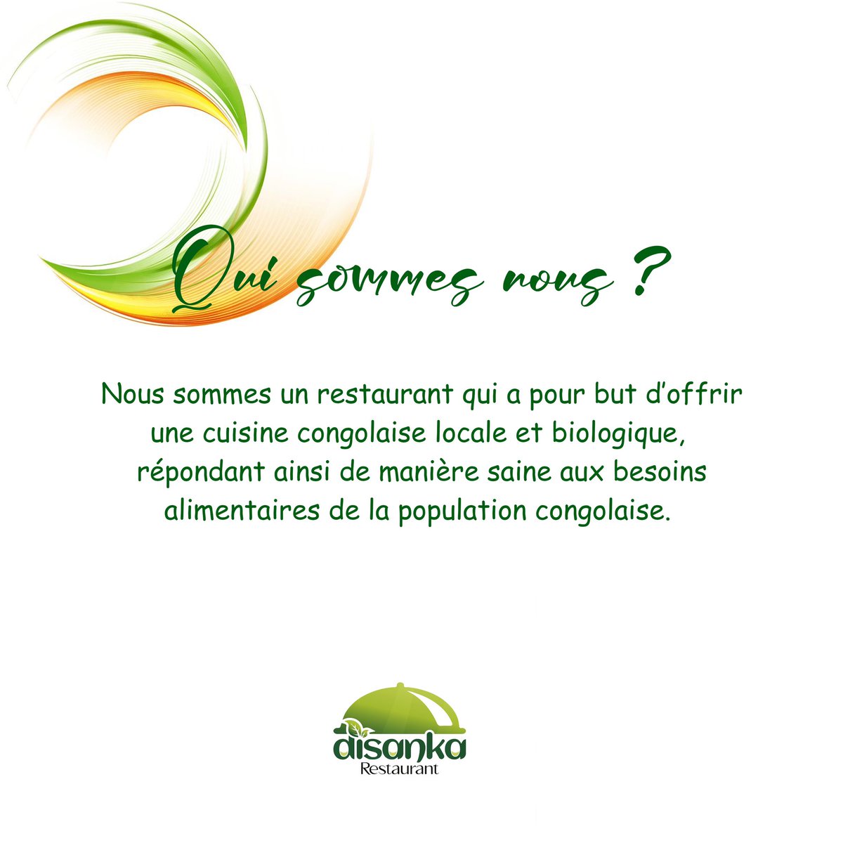 ResDisanka's tweet image. Bienvenue sur le compte officiel du restaurant #Disanka ! Nous sommes ravis de votre visite. À travers cette présentation, vous aurez un aperçu de qui nous sommes.

 #restaurantdisanka #disanka #restauration #cuisinecongolaise