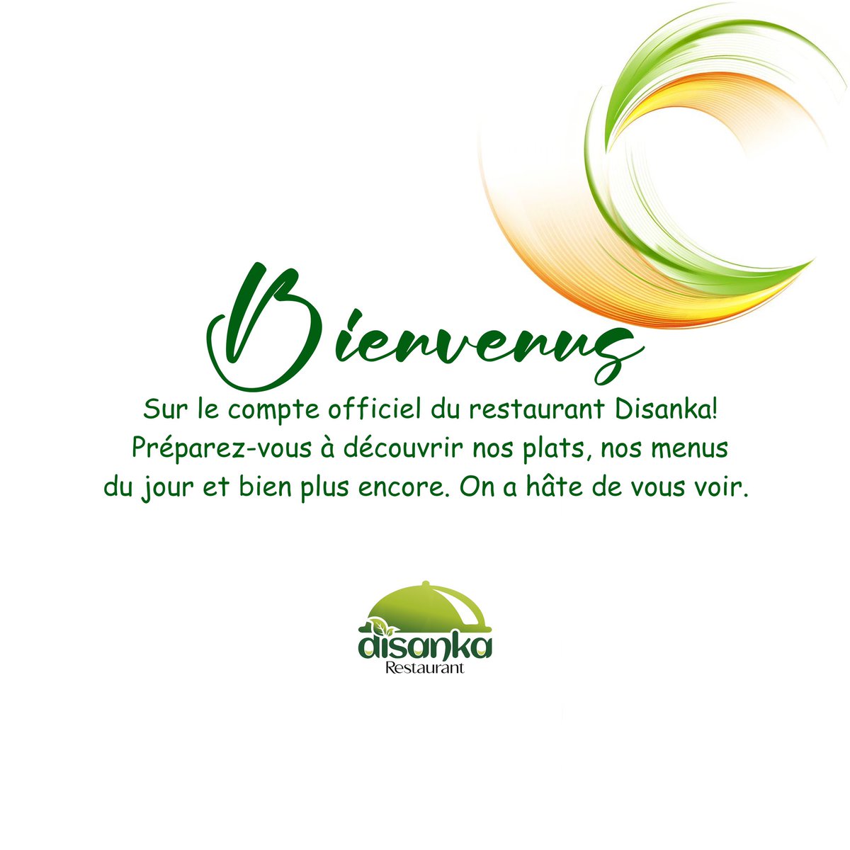 ResDisanka's tweet image. Bienvenue sur le compte officiel du restaurant #Disanka ! Nous sommes ravis de votre visite. À travers cette présentation, vous aurez un aperçu de qui nous sommes.

 #restaurantdisanka #disanka #restauration #cuisinecongolaise