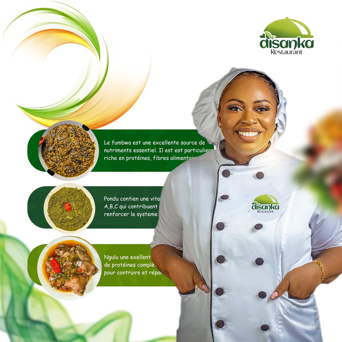 ResDisanka's tweet image. Bienvenue sur le compte officiel du restaurant #Disanka ! Nous sommes ravis de votre visite. À travers cette présentation, vous aurez un aperçu de qui nous sommes.

 #restaurantdisanka #disanka #restauration #cuisinecongolaise