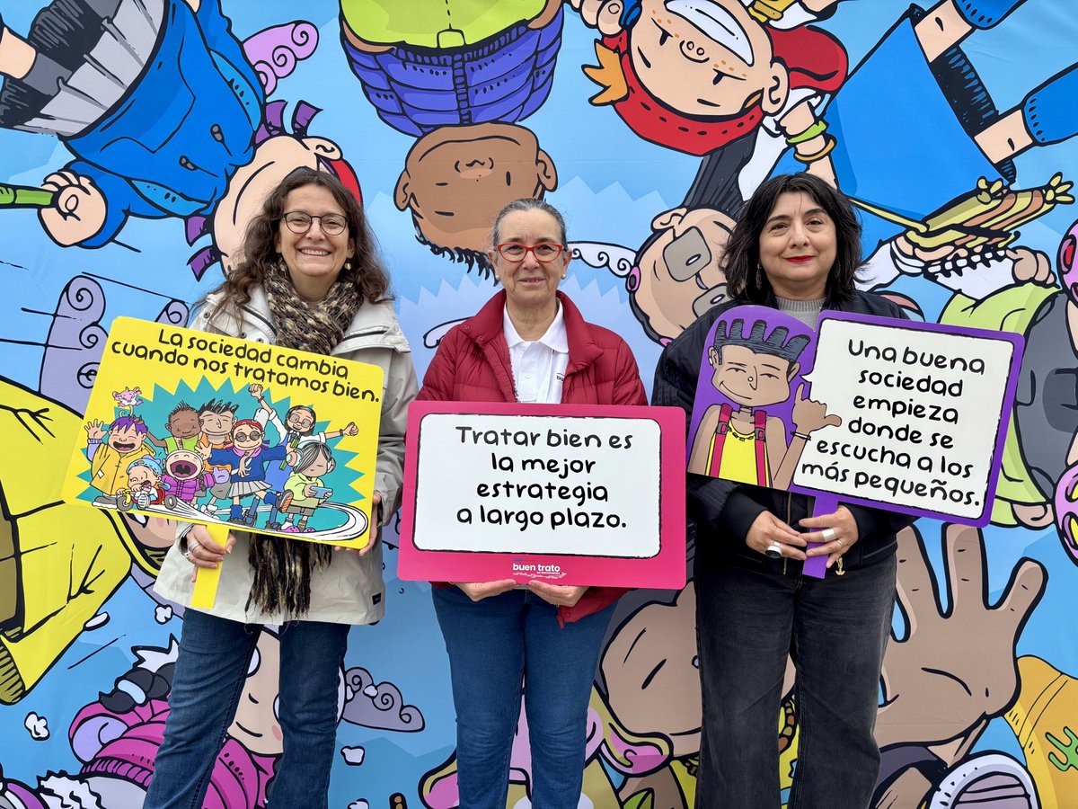 Hoy asistí al lanzamiento de la campaña Buen Trato en Movimiento, una invitación a poner en el centro la mirada de niñas, niños y adolescentes para avanzar hacia una cultura basada en el respeto, la empatía y el cuidado mutuo.

Creemos que la educación tiene un rol fundamental en