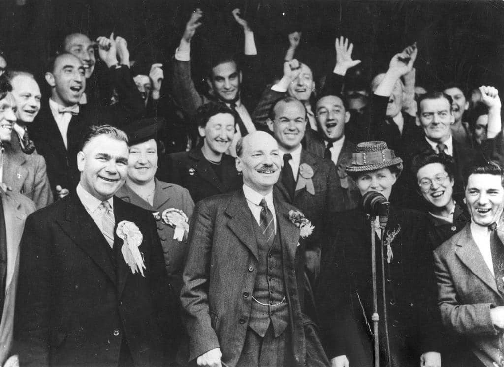 cllr_aston's tweet image. On this day in 1945 Clement Attlee became the first Prime Minister to lead a majority Labour Government following a landslide election victory less than 12 weeks after the end of the Second World War.
After winning a majority of 146 seats he says victory "will give heart to all…