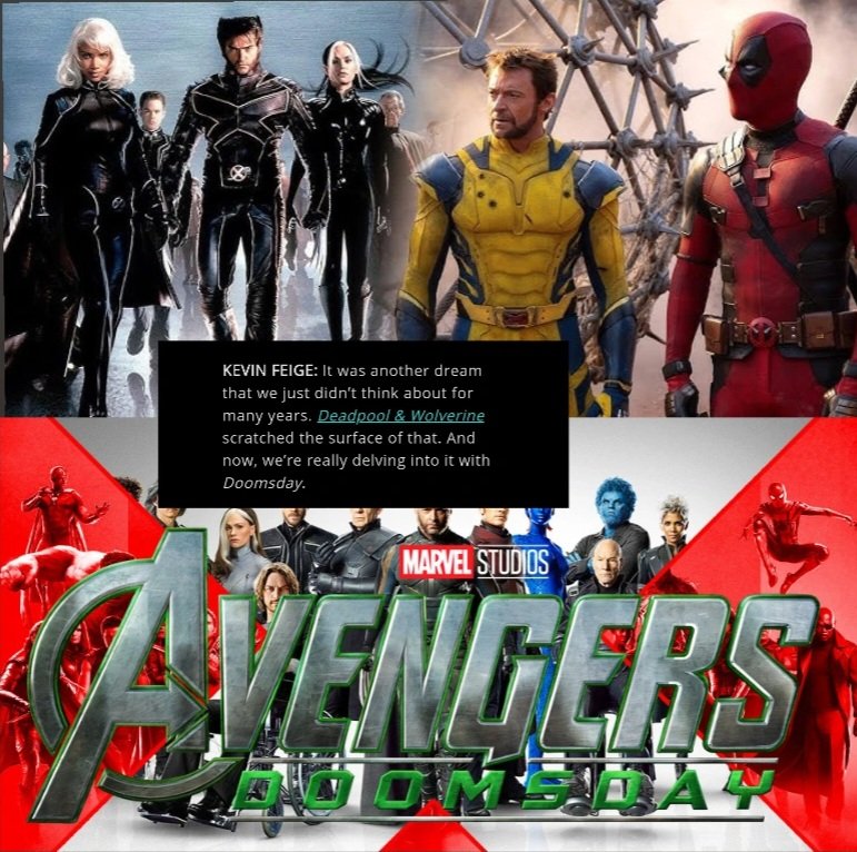 MarvelLeaks22's tweet image. Kevin Feige on bringing the original X-Men back for #AvengersDoomsday. Via: Marvel.com.