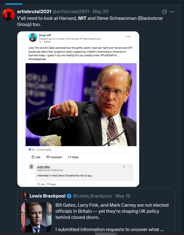 artisbrutal2021's tweet photo. In fact, a key argument to convince MIT responsibles to accept Epstein-facilitated donations to the Media Lab after his conviction in 2008 ($8,25 million of the total amount) was that Harvard already did it: #MIToo.".. 🎶
https://t.co/bbxOosaL1j https://t.co/zcQPd4XVGK