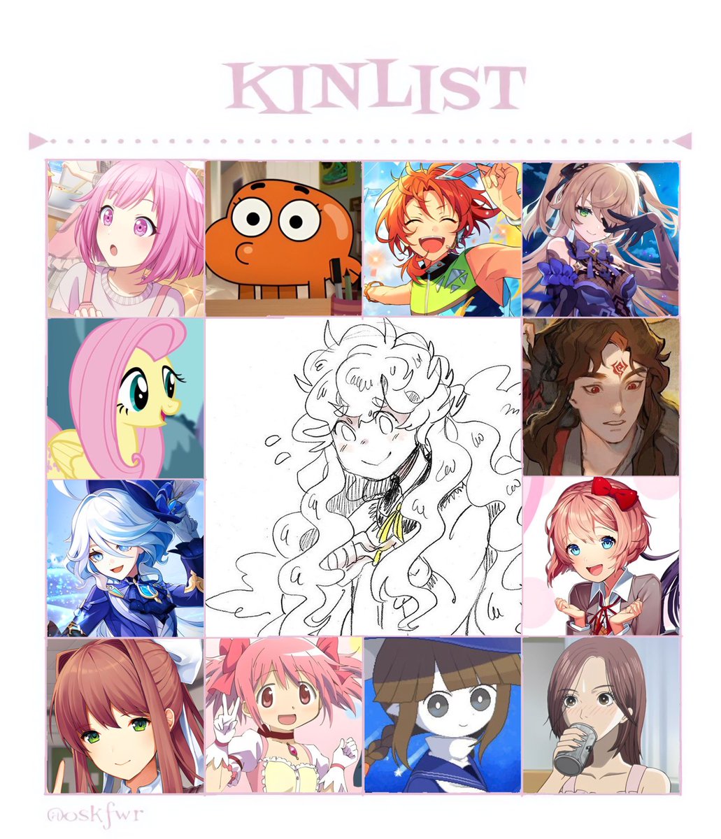 enchantluv's tweet image. si no me conocieran y solo ven mi kinlist, que pensarian de mi? serian mis amikos? :3 (no) (ahre)