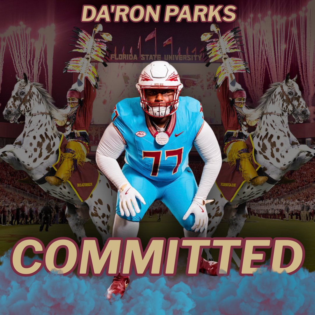 Nitro Wildcats Football (@recruitnitrohs) on Twitter photo Congratulations to <a href="/DaRon__Parks/">Da'Ron Parks</a> with his commitment to <a href="/FSUFootball/">FSU Football</a> !!
<a href="/PrepRedzoneWV/">Prep Redzone West Virginia</a> <a href="/ZBlostein247/">Zach Blostein</a> <a href="/247recruiting/">247Sports Recruiting</a> Congratulations to <a href="/DaRon__Parks/">Da'Ron Parks</a> with his commitment to <a href="/FSUFootball/">FSU Football</a> !!
<a href="/PrepRedzoneWV/">Prep Redzone West Virginia</a> <a href="/ZBlostein247/">Zach Blostein</a> <a href="/247recruiting/">247Sports Recruiting</a>