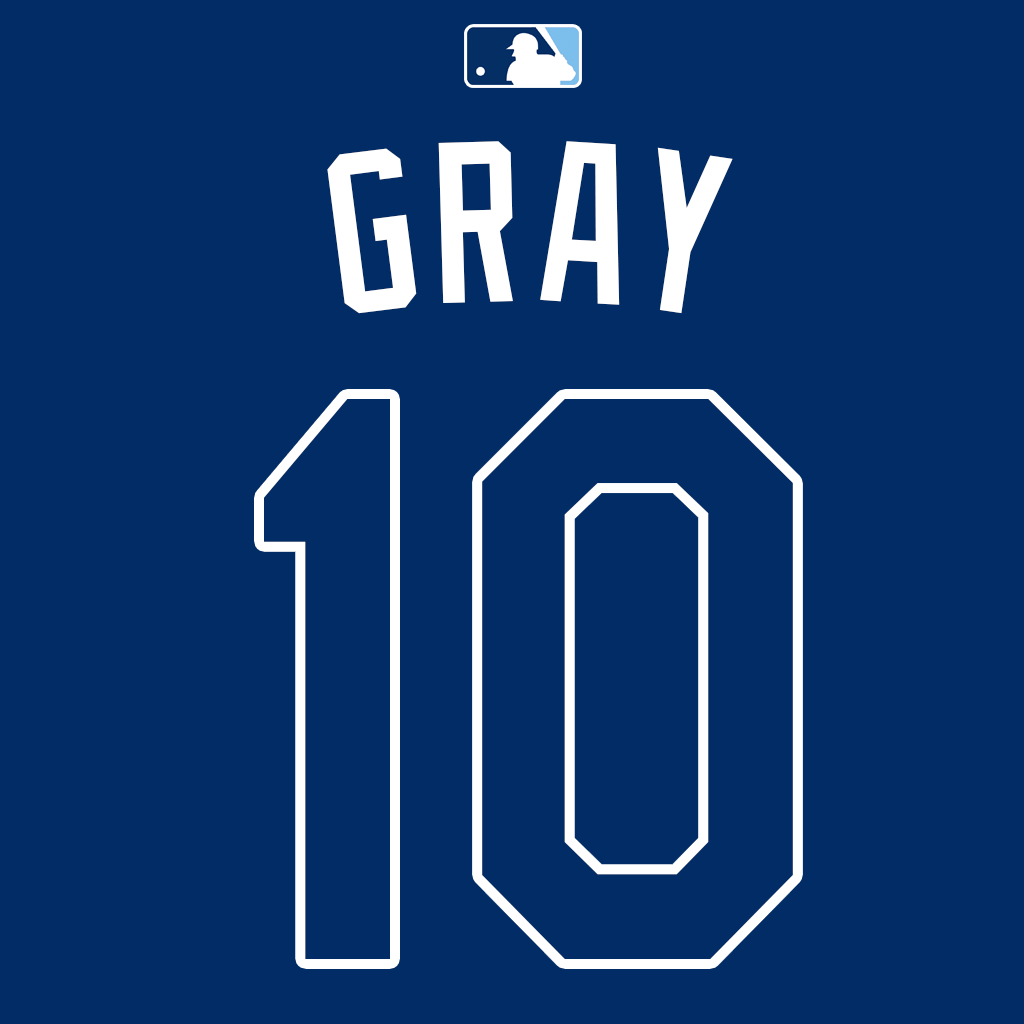 NumbersMLB's tweet image. INF Tristan Gray will wear number 10. Last worn by INF/OF Coco Montes earlier this season. #Rays