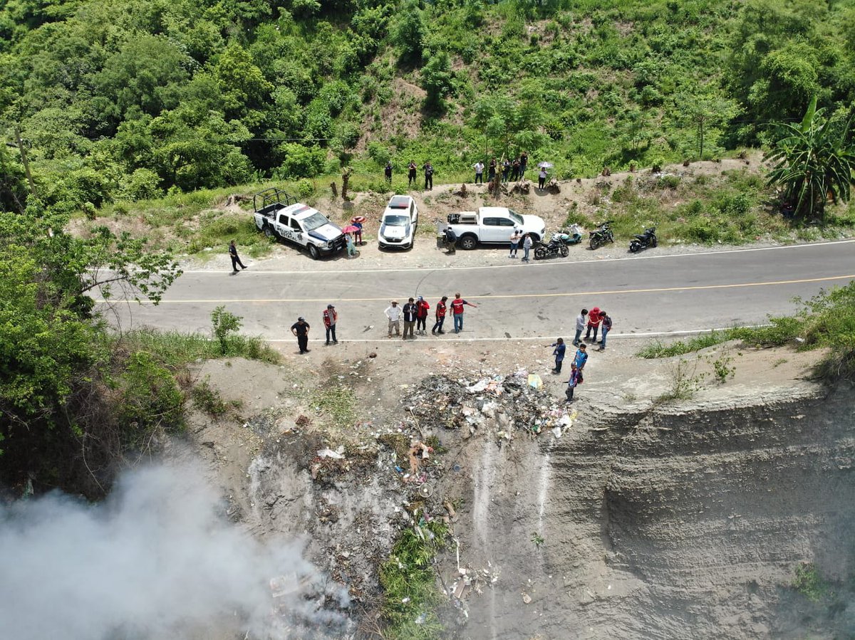 CBPEHidalgo's tweet image. La Comisión de Búsqueda de Personas del Estado de Hidalgo, lleva a cabo búsqueda individualizada en tiraderos, zonas baldías y río situado en el municipio de San Felipe Orizatlán, en favor de una persona con iniciales: J. A. H. H.