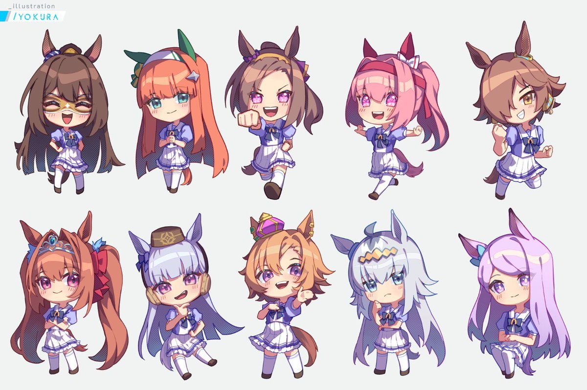 yokudraws's tweet image. uma uma uma
I've been playing a lot lately. It's easy to pick up and play for a short while between work...
I'll have new charms at EVO =v=b