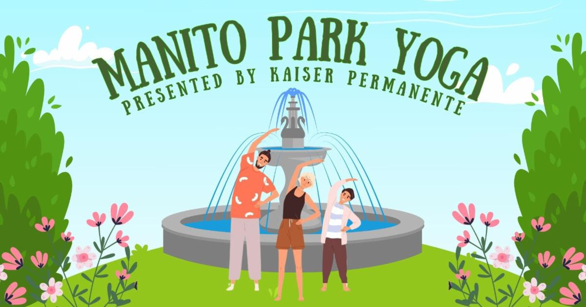 NukeyRealty's tweet image. 🌳 Free Summer Yoga at Manito Park!
Saturdays, now thru Aug 16 | 8–9 AM at Duncan Lawn
Presented by Kaiser Permanente + The Union Studios
✅ No sign-up
✅ All levels welcome
✅ Just bring a mat & water
#ManitoPark #FreeFitness #SpokaneEvents