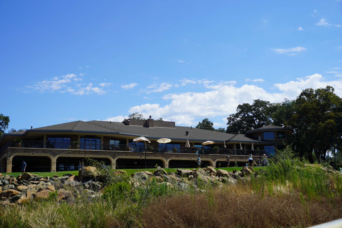 AJGAGolf's tweet image. Home base in Auburn, California 🏡
The Ridge Golf Course clubhouse is ready to welcome players for #TheSpinJr!