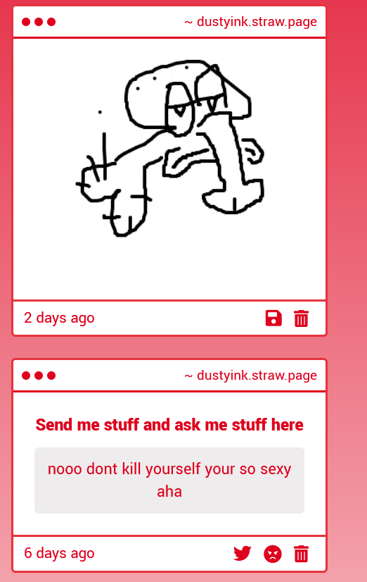 dustyyink's tweet image. thanks strawpage