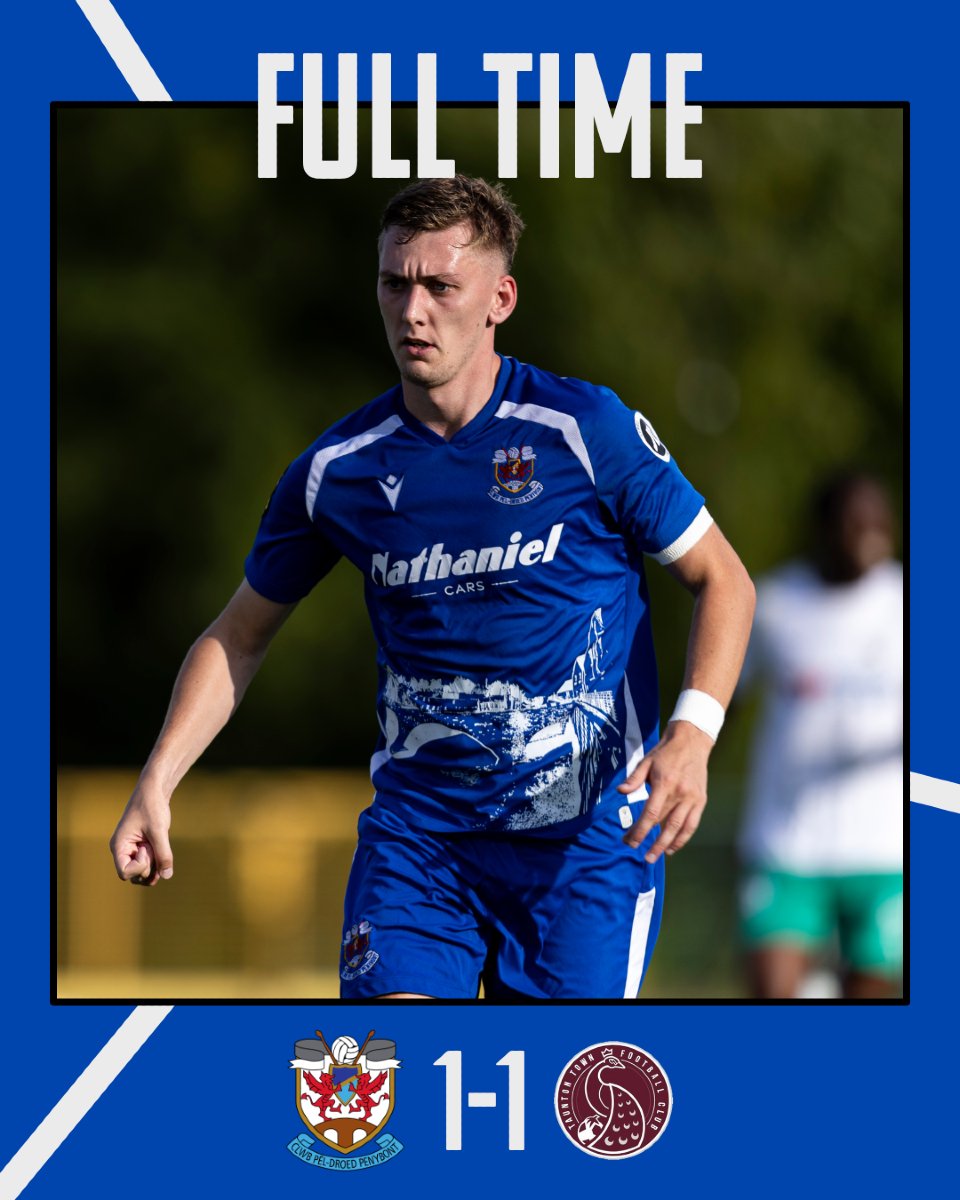 PenybontFC_'s tweet image. Nathan Wood was on the scoresheet for Bont today as we drew 1-1 with Taunton Town in our final match of pre-season. 

Best of luck for the upcoming season, Taunton. 🤝

#WeArePenybont