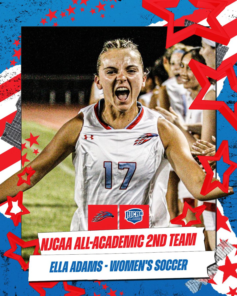Congratulations to Ella Adams on being named to the NJCAA All-Academic 2nd Team! PC: Matt Lincoln