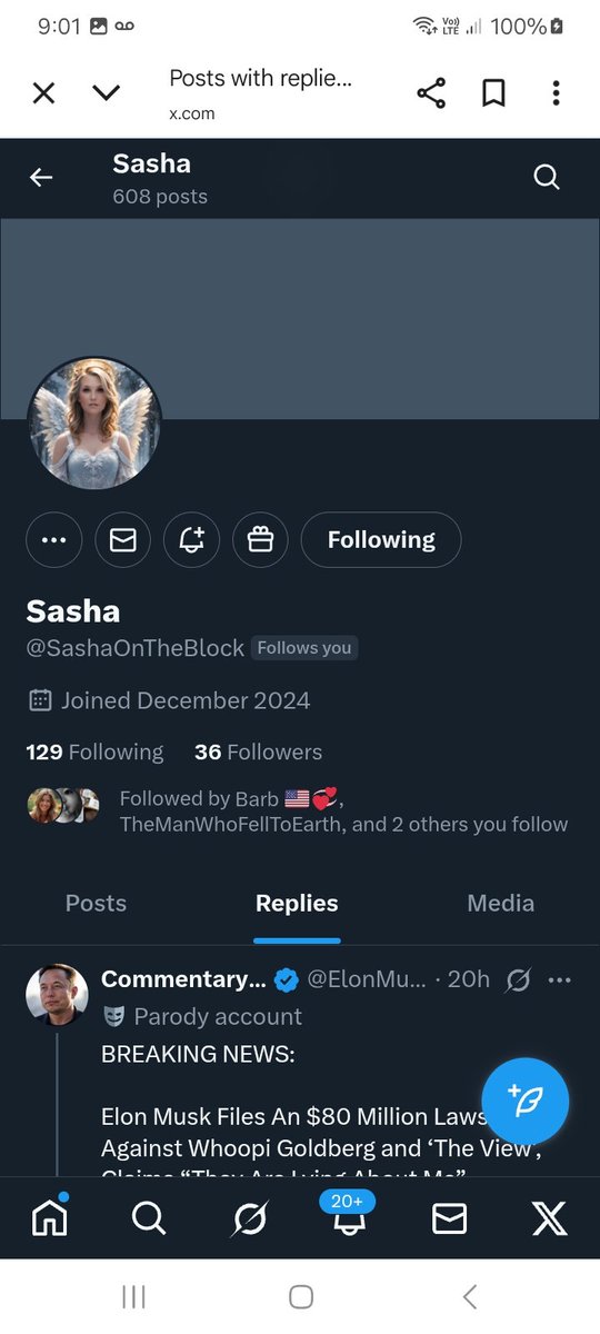 Here's a small account looking for followers please give <a href="/SashaOnTheBlock/">Sasha</a> a follow, repost 💪 🫶 👊 💥 💯 🇺🇸