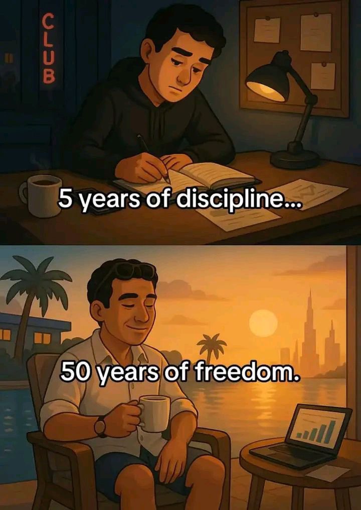 You all don’t understand how powerful this picture is. I’ve been through so many ups in downs in trading before year 5 then after I made it to that 5th year I started DOMINATING this market consistently. Being profitable and having freedom is all that matters to me at this point