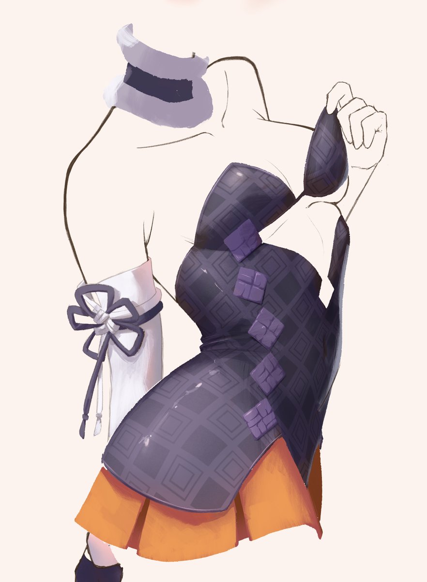 Elsten_scarf's tweet image. Quite enjoy drawing this, to be honest (
 #inART
