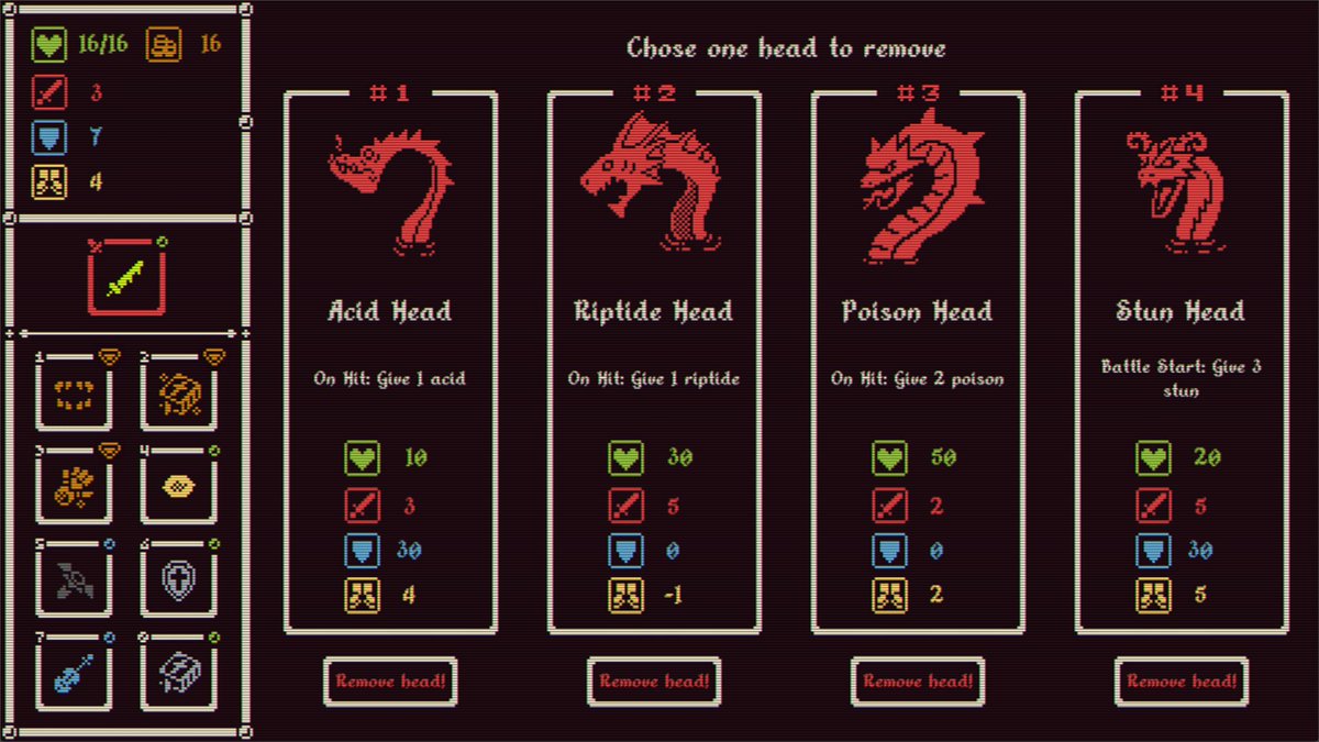 HoodedHorseInc's tweet image. 95% of He Is Coming players have defeated at least one boss.
But only 45% of them have managed to defeat the Woodland Abomination.
And only 12% have bested the Swampland Hydra.
Maybe this is the weekend you finally make that god-tier run. I believe in you.