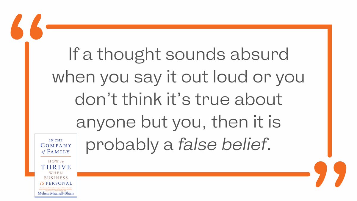 Do you find it easier to be kind and forgiving with others than to be kind and forgiving with yourself? What's that about? What makes you deserving of a different, harsher, standard? It may be a false belief that deserves further consideration. #FamilyBusiness  #boundaries