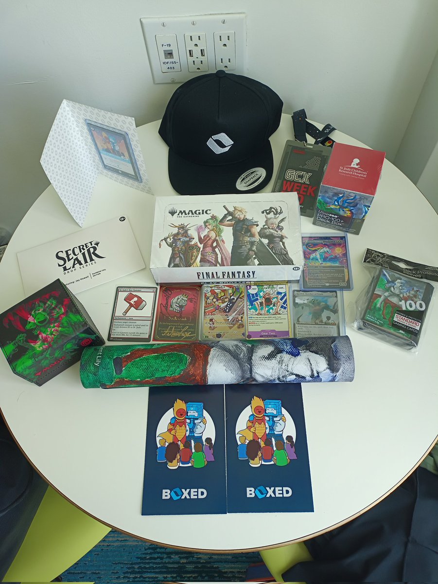 Yeah we are leaving GCX with just a few goodies this year...