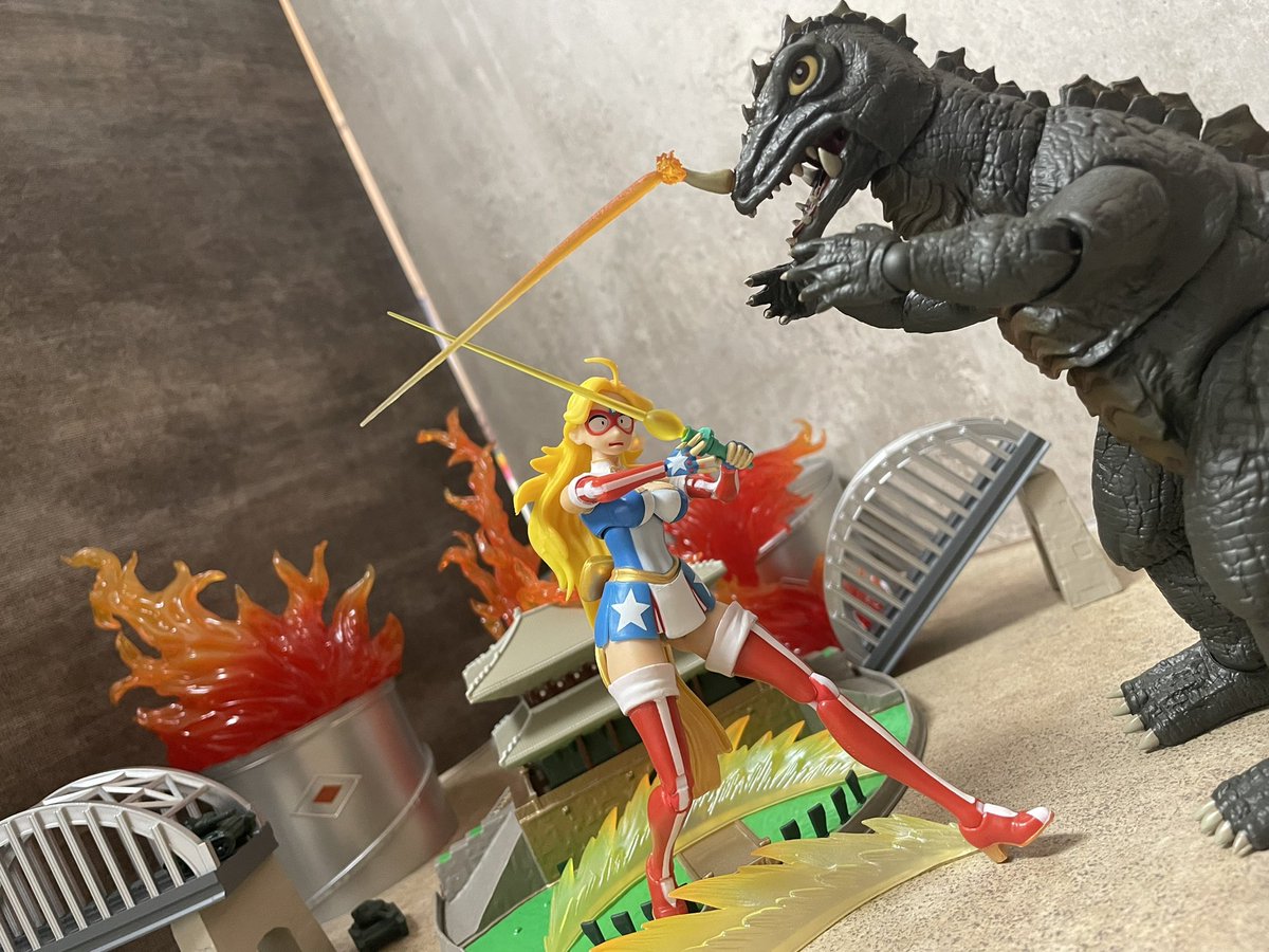 KamenAmericaJPN's tweet image. 今日は『大怪獣ヨンガリ』を観ます!
アメリカでは@vinegarsyndrome による新しい 4K ブルーレイがリリースされたばかりで、早く見たいです!
そして今年初め、@titanicreations は素晴らしい ヨンガリ~アクション フィギュアをリリースしました!
2025年はヨンガリの年です!