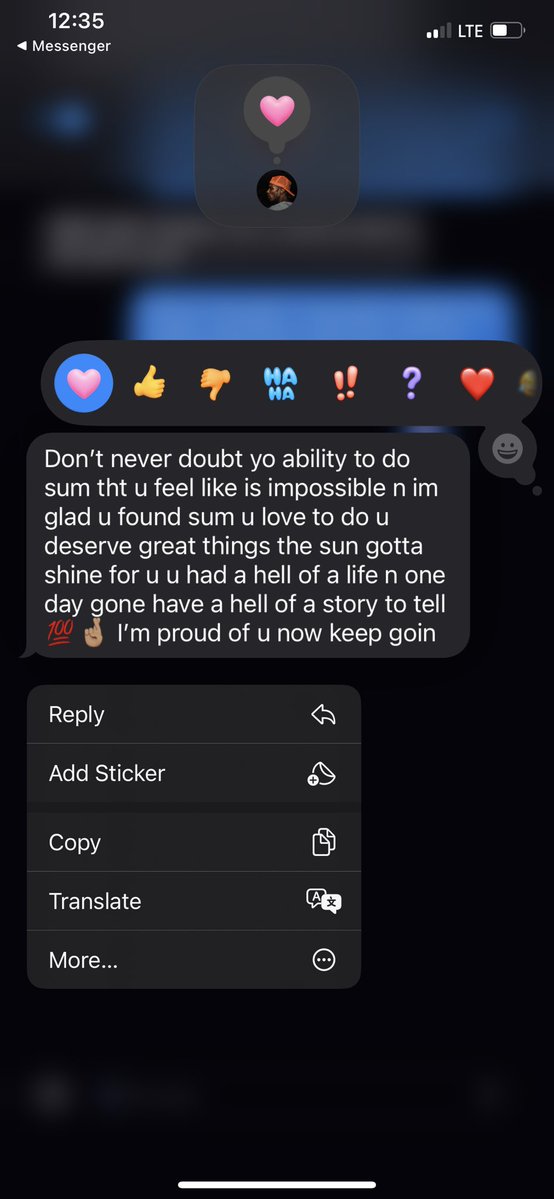 Shit like this gives me motivation to keep going with everything I do ‼️