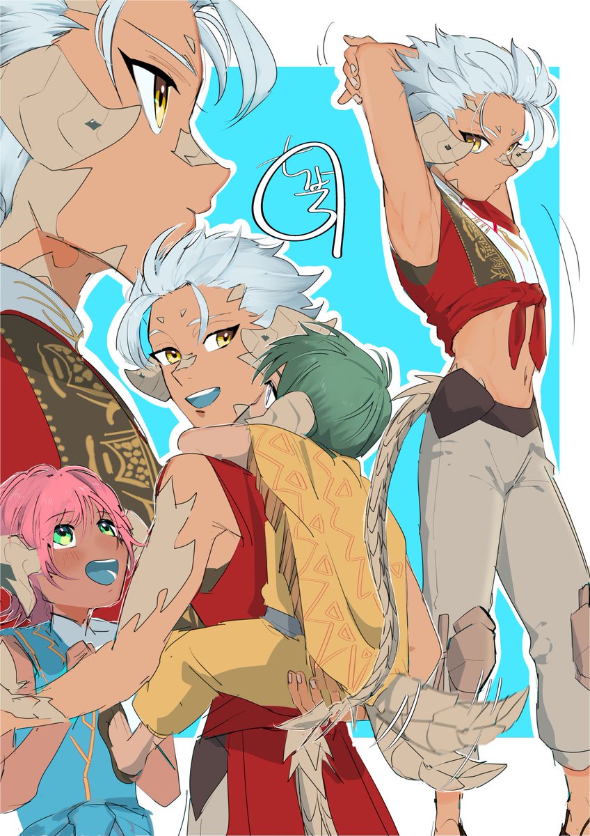 unko__hmhm's tweet image. 自キャのしょ、たと成人した姿の差分が描きたかった。随分成長してると思う色々。※うちよそ、BL有