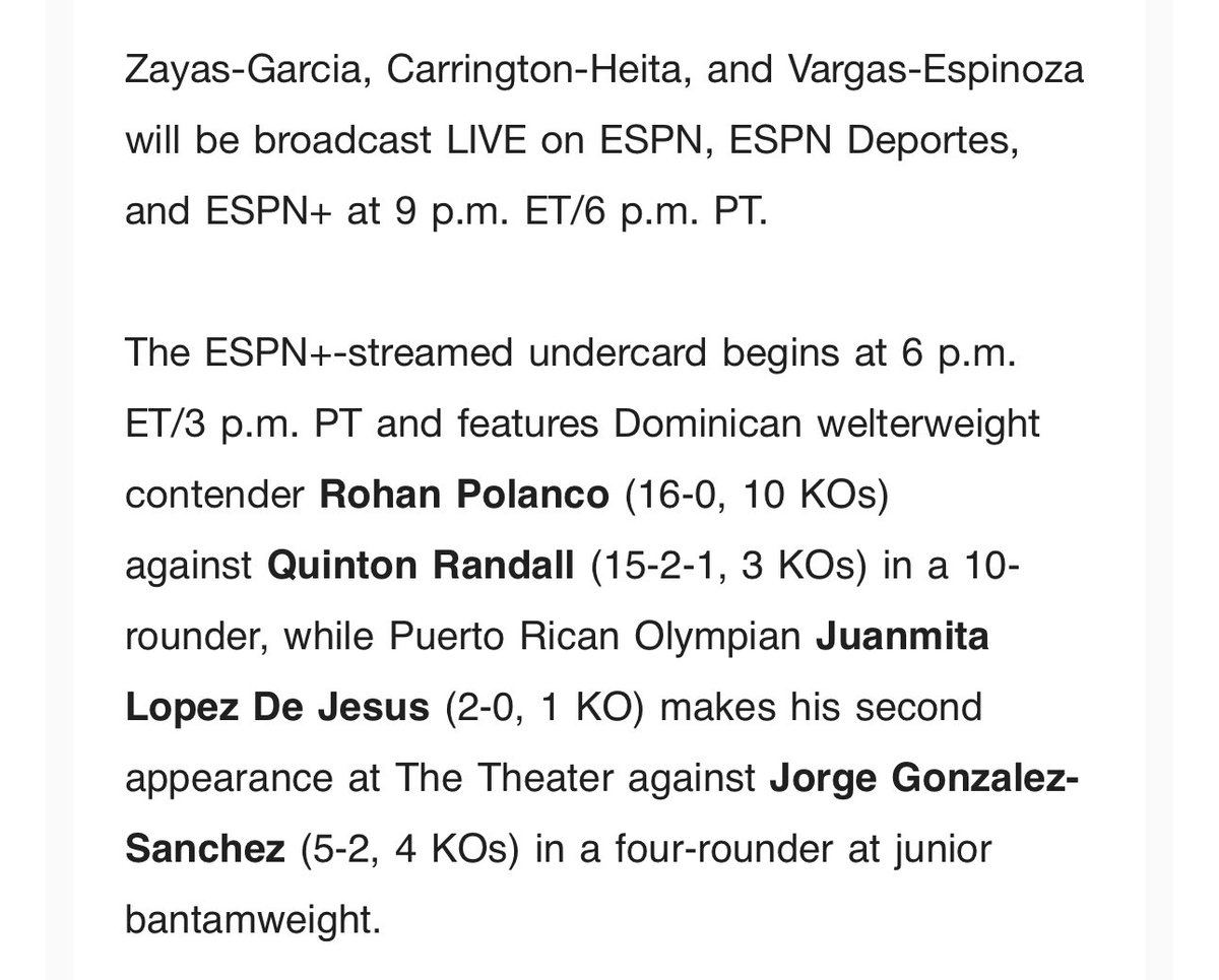 Woodsy1069's tweet image. FIGHTS, SOON! In #NYC, the last @trboxing/@espn show of an 8 year run. How do you watch? See info below