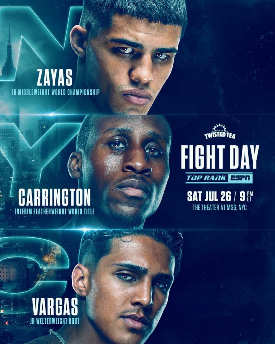 Woodsy1069's tweet image. FIGHTS, SOON! In #NYC, the last @trboxing/@espn show of an 8 year run. How do you watch? See info below