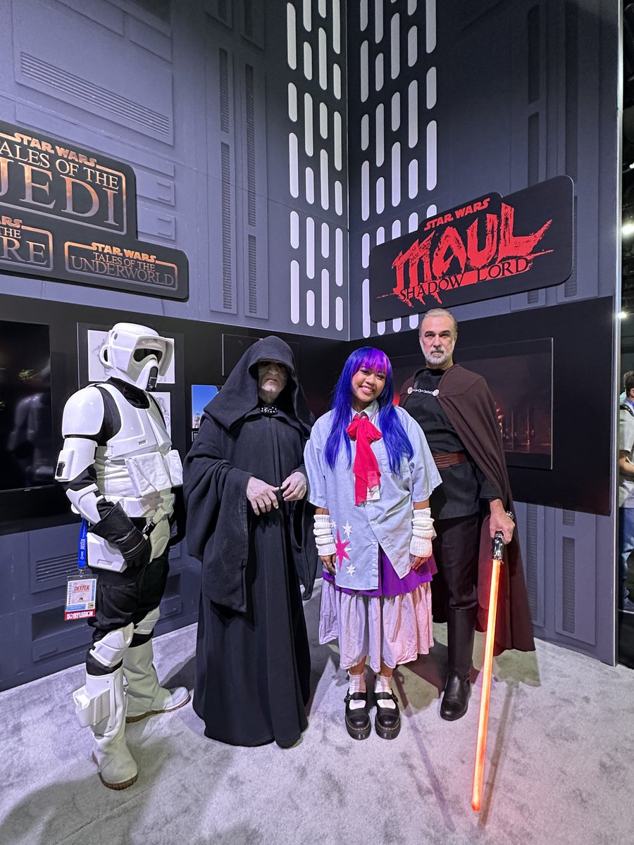 anidalaswift's tweet image. in some universe, twilight sparkle is in star wars and meets palpatine and dooku