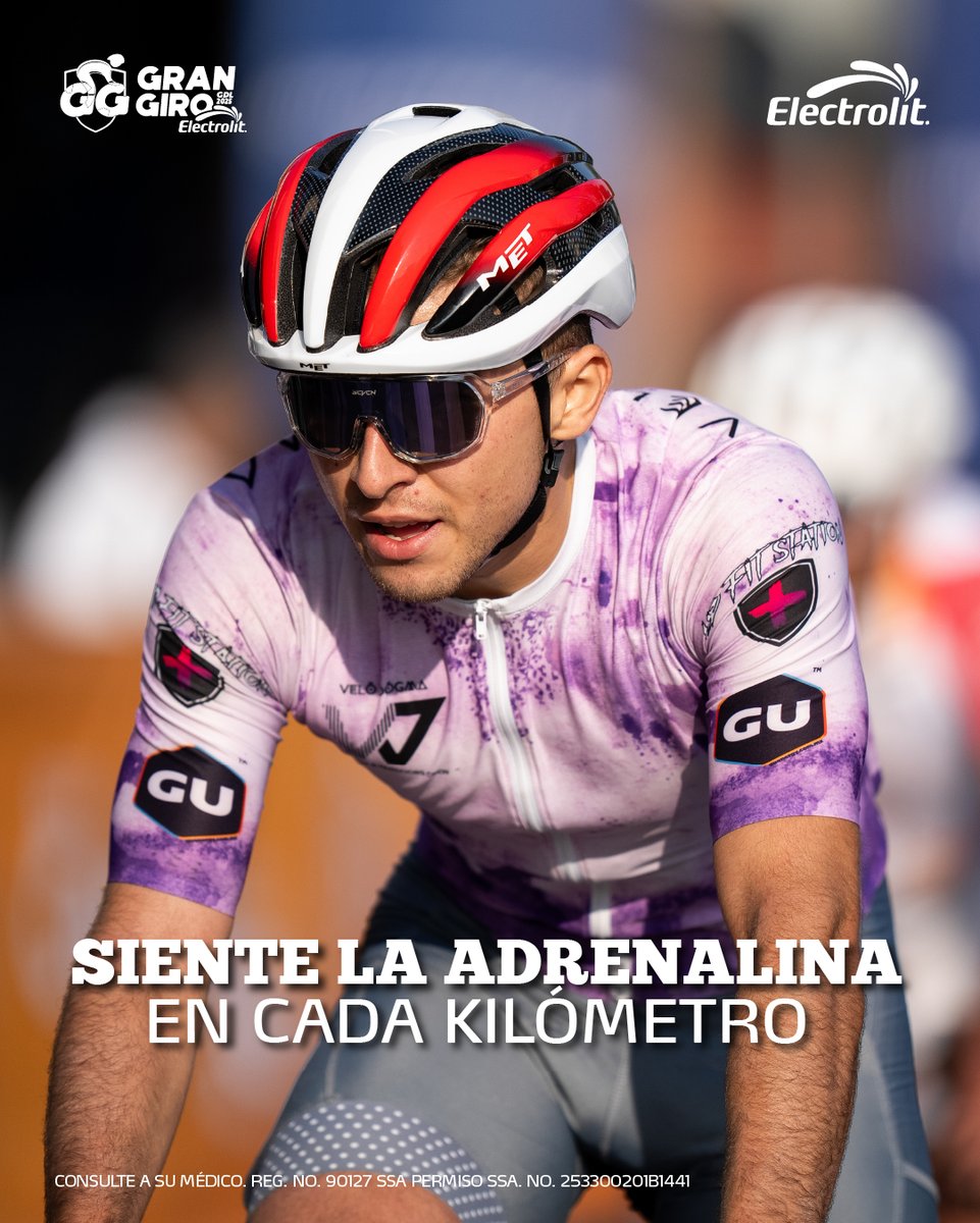 El #GranGiroGuadalajara2025 por <a href="/comudegdl/">COMUDE GUADALAJARA</a> está por comenzar y #Electrolit listo para hidratar, ¿listos? 🚴‍♂️💨