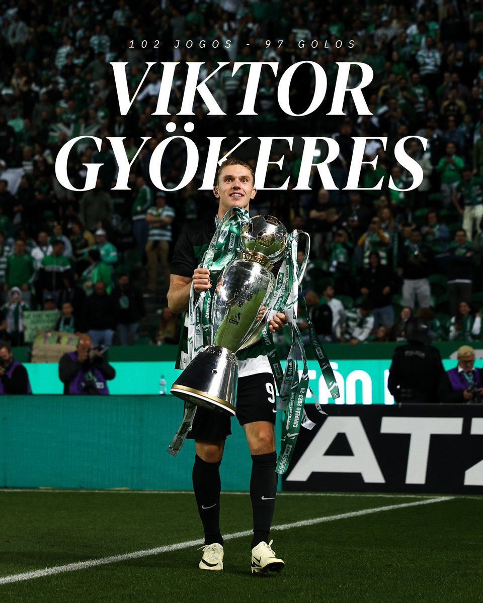 SportingCP's tweet photo. Um Bicampeão que fica para sempre na nossa história 💚🏆 https://t.co/8u3KOzraSL
