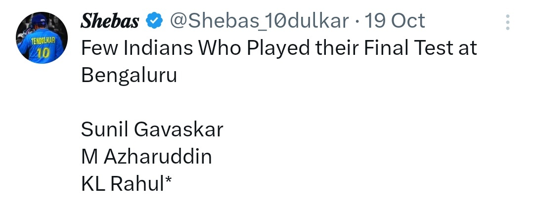 dUncut_'s tweet image. Can anyone tell me why all of a sudden everyone is talking about a ‘Retired Player’ today? 🤔
#KLRahul