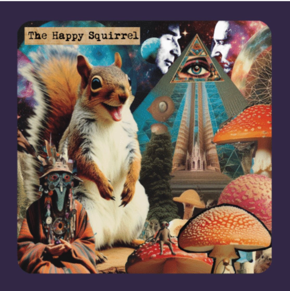 MetaphysicMetal's tweet image. If you feel like your tarot deck is lacking in happy squirrel energy…

@WOracles got you. 🍄🐿️