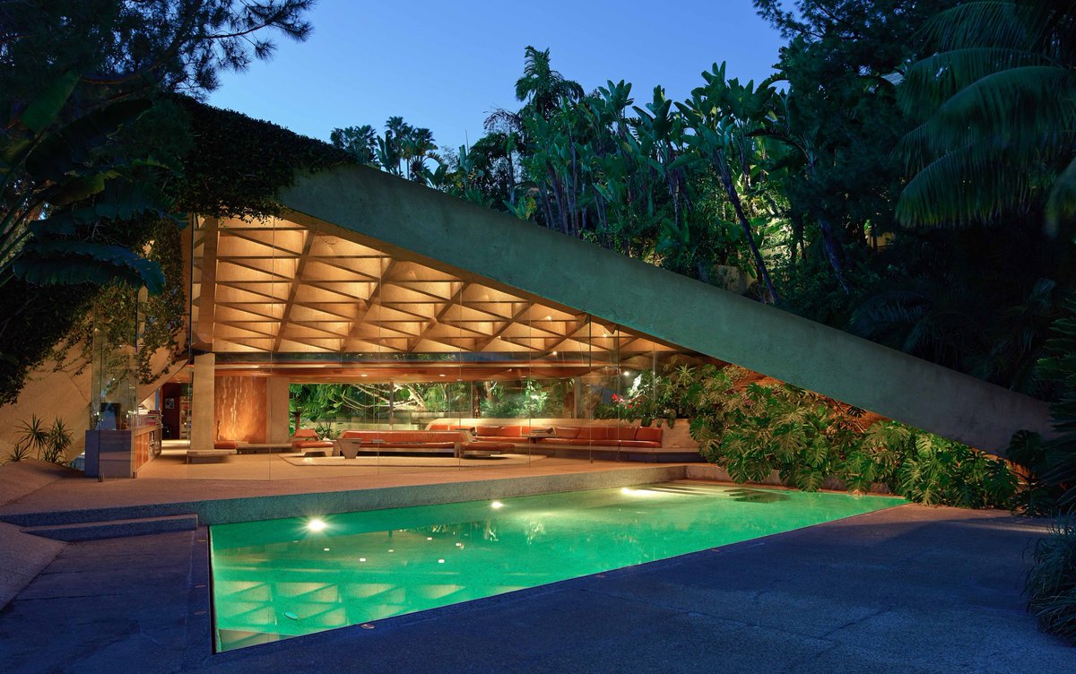 VBcn72's tweet image. Sheats–Goldstein Residence by John Lautner 📸