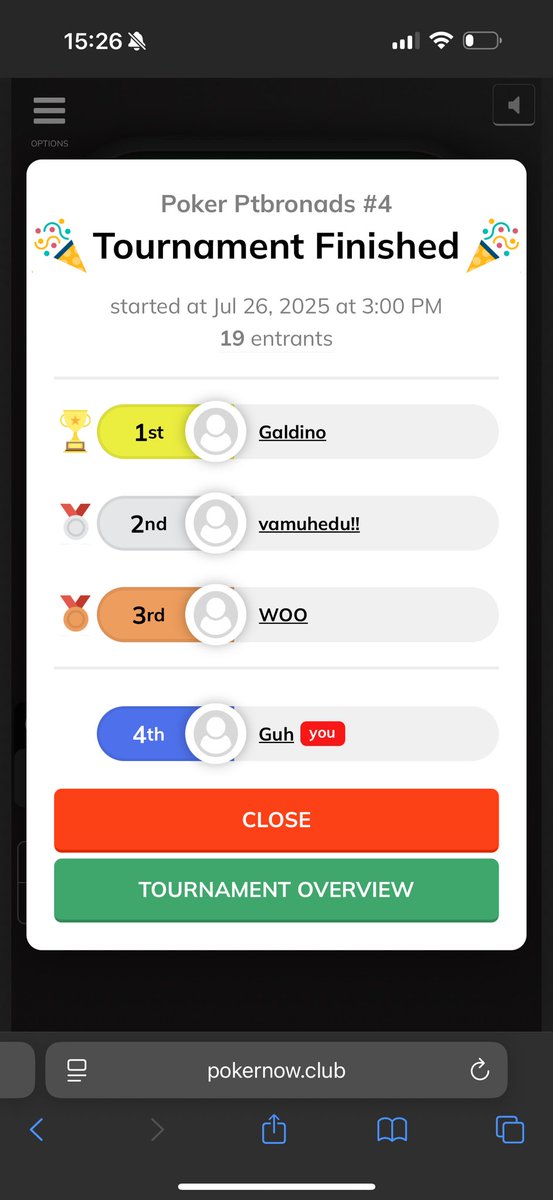 guto_hidalgo's tweet image. Hoje tivemos o nosso quarto poker da comunidade @portuguesnads!!
Parabéns aos vencedores
@gdx011 @vamuhedu @GNOMWOO
E muito obrigado para geral que participou! Nossa comunidade é fera demais!
Todo sábado temos esse encontro marcado! 💜