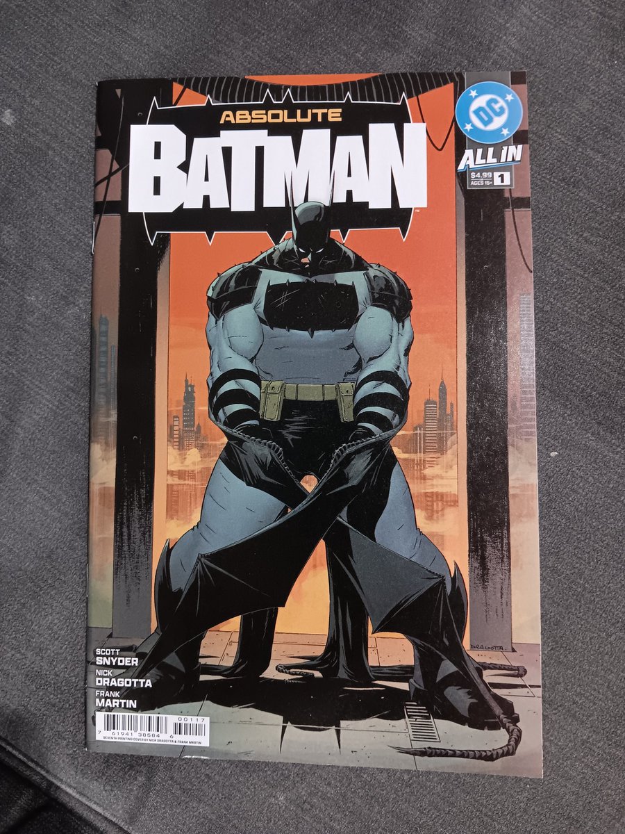 thewealthdad's tweet image. Getting back in my comic book game and starting off with ABSOLUTE BATMAN #1