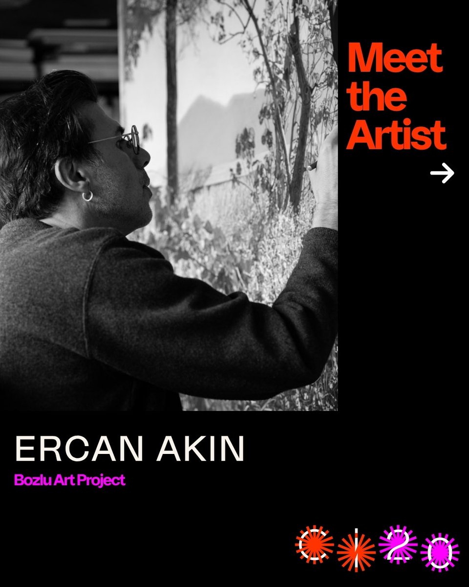 Contemporaryist's tweet image. 𝐌𝐞𝐞𝐭 𝐭𝐡𝐞 𝐚𝐫𝐭𝐢𝐬𝐭: Ercan Akın
Now based in Tokyo, Ercan Akın reflects on solitude, nature, and inner escape through his landscapes.
On view at Contemporary Istanbul’s 20th Edition
Courtesy of @bozluartproject
#CI20th #MeetTheArtist