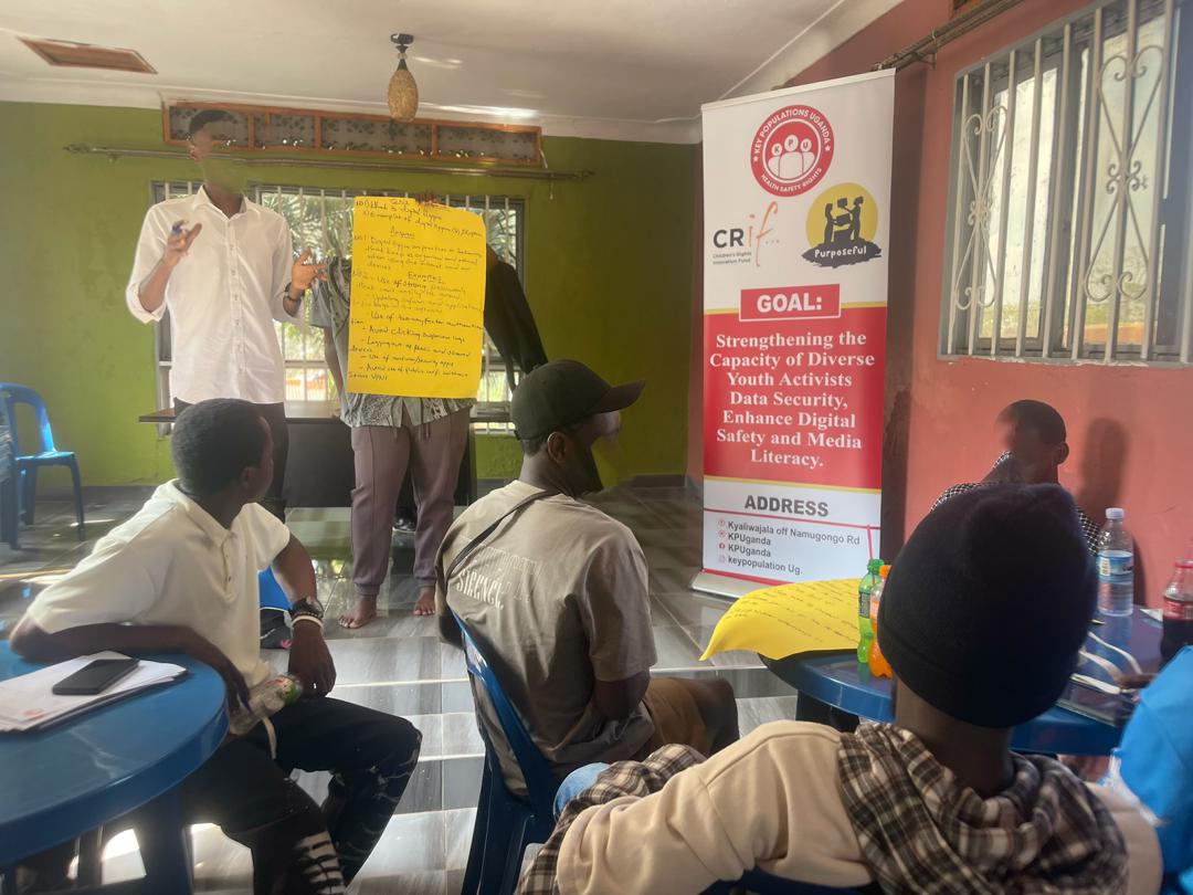 Key Populations Uganda - KPU (@kpuganda) on Twitter photo Through our project ,youth Activists are learning how to safeguard their online presence, protect their networks, equiping them with the skills to stay safe online and promote digital safety best practices. 💻#DigitalSecurityTraining #YouthEmpowerment
<a href="/Purposeful_org/">WeArePurposeful</a> <a href="/crifund1/">Children's Rights Innovation Fund</a> Through our project ,youth Activists are learning how to safeguard their online presence, protect their networks, equiping them with the skills to stay safe online and promote digital safety best practices. 💻#DigitalSecurityTraining #YouthEmpowerment
<a href="/Purposeful_org/">WeArePurposeful</a> <a href="/crifund1/">Children's Rights Innovation Fund</a>