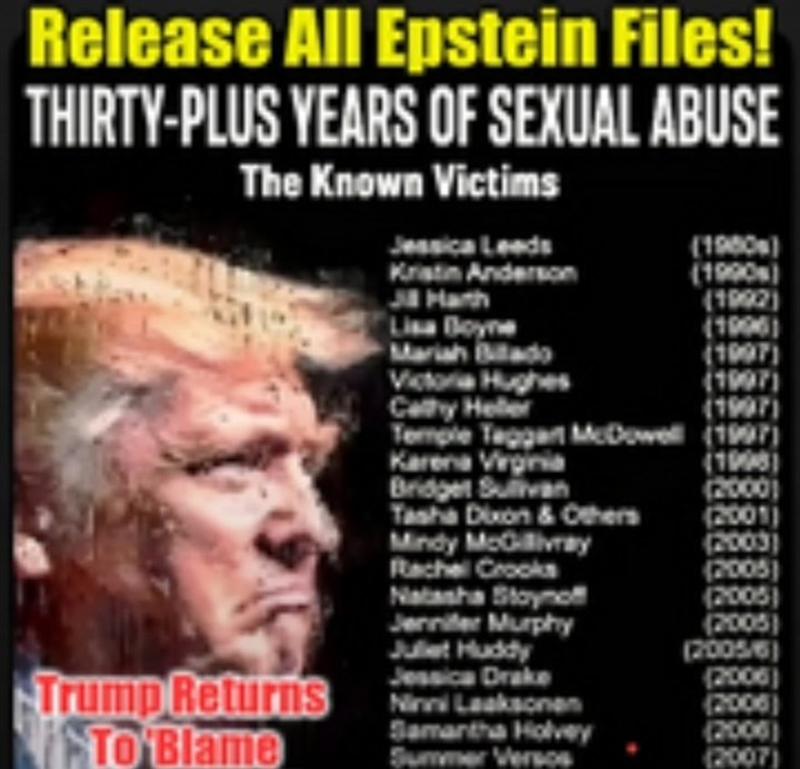 ann_neona's tweet photo. @meliorist59 @TheRickWilson #ReleaseTheEpsteinFiles
#TrumpIsAPedoRapist
#TrumpEpsteinPedoFiles
#GOPguardiansofpedophiles #GazaStarving #iceraidtruth #Ghislaine #MawellPedoGroomer https://t.co/eKpfgRMI52