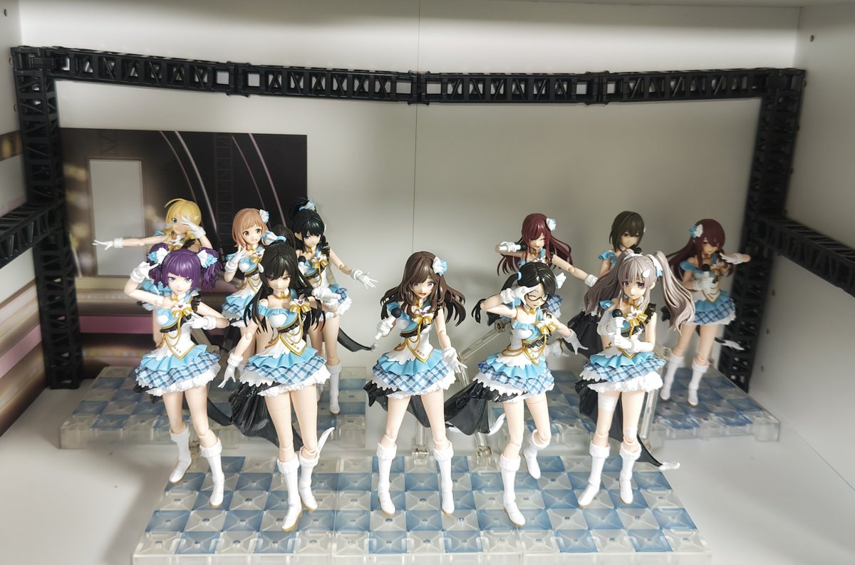 ToukaSd's tweet image. #アイマス20周年おめでとう
私はデレステからでしたが衝撃的な出会いでした。あの輝きを伝えたい為に立体物の制作をしてきました。アイマスはこれからも、何時も見上げると在り続けている一等星の様にあって欲しいです。