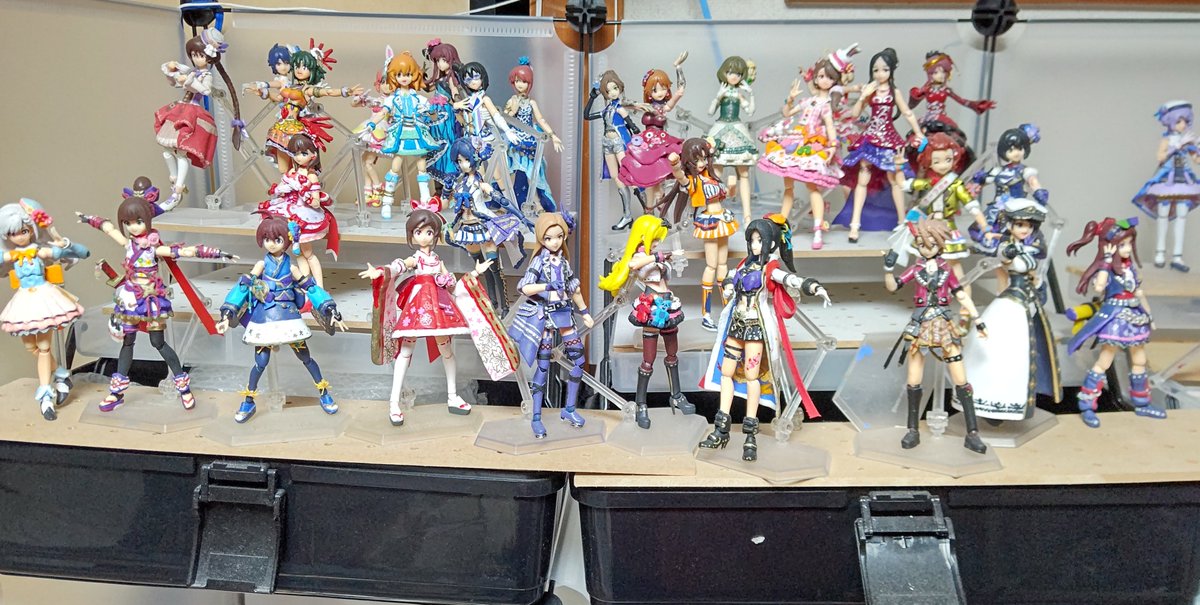ToukaSd's tweet image. #アイマス20周年おめでとう
私はデレステからでしたが衝撃的な出会いでした。あの輝きを伝えたい為に立体物の制作をしてきました。アイマスはこれからも、何時も見上げると在り続けている一等星の様にあって欲しいです。