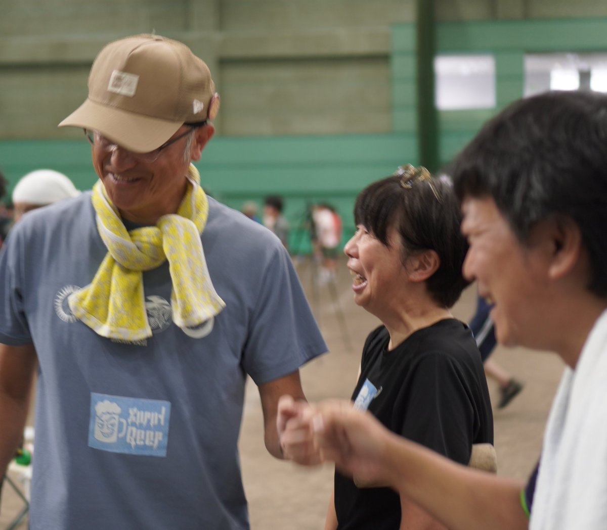 #モルック北海道カップトリプルス
まっすー&amp;ナオキと「ずるいビール」で参戦😈🍺
予選突破ならずもBトーナメントは3チーム150点ゲームの決勝へ🥖
トップで3ゲーム目を迎えるもミス連発の16点で下位優勝ならず😭
だけどやっぱり、ずるビーでのモルックは楽しかったなー🤣