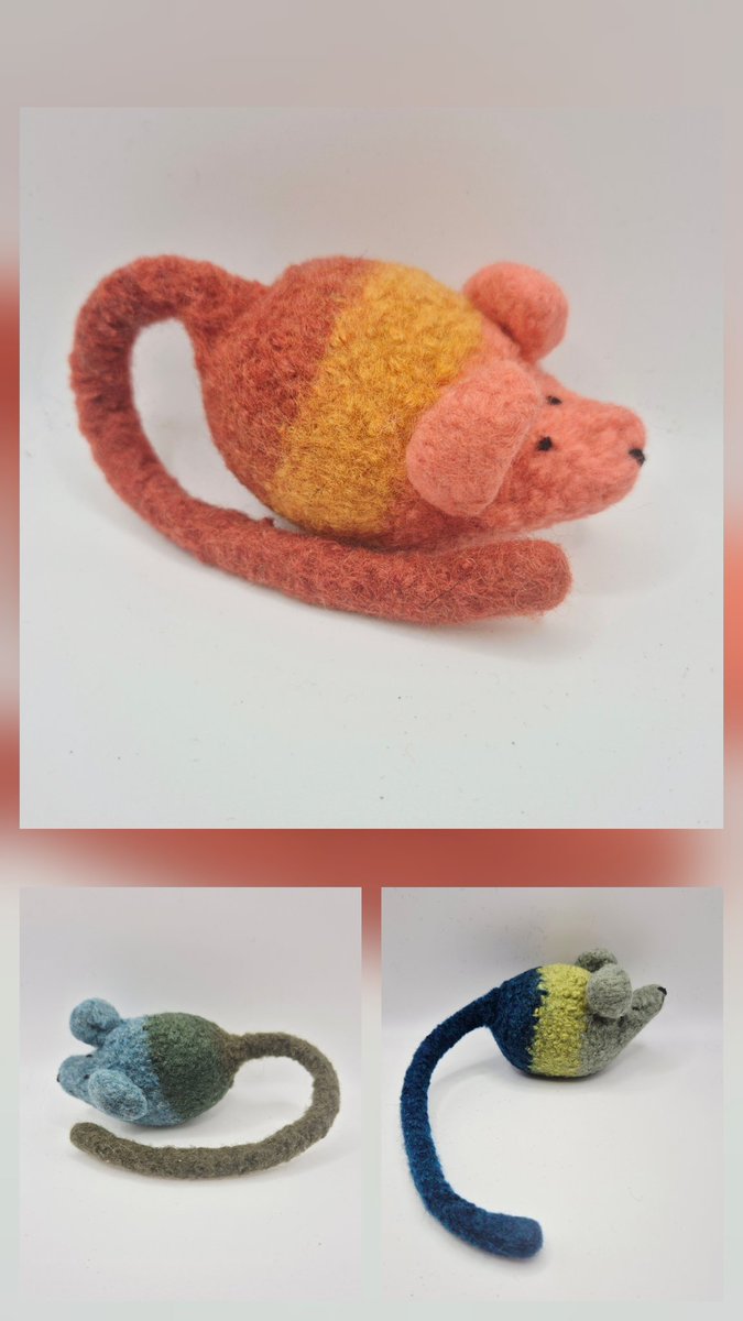 clasicats's tweet image. Felted mice alert ⚠️ quick , quick , grab the best selling
Clasicat felted mouse today !
clasicats.etsy.com/listing/156798…
#CatsOnTwitter
#CatsOnX
#Caturday
#bestcattoys
#catnip
#CatsOfTwitter
#cats