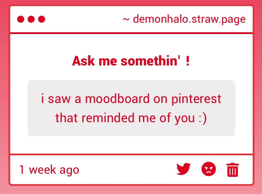 _demonhalo's tweet image. I forgot to reply to this but PLS SEND IT IF YOU CAN I LOVE THAT 💖 if you lost it that’s ok cause I am SO LATE
If yall ever see something that you’re like “demonhalo coded” pls don’t be afraid to send it I love seein that shit