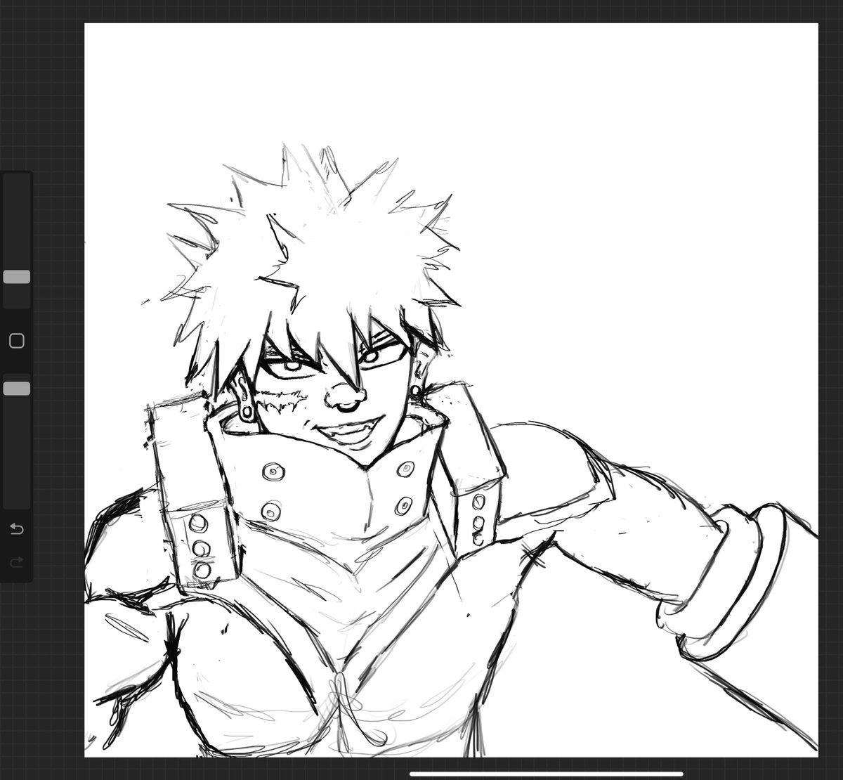 poprocks137's tweet image. If you’ve seen me draw him like this. No you haven’t. I’m gonna render him I decided so he will look 100000% different at the end of this lol