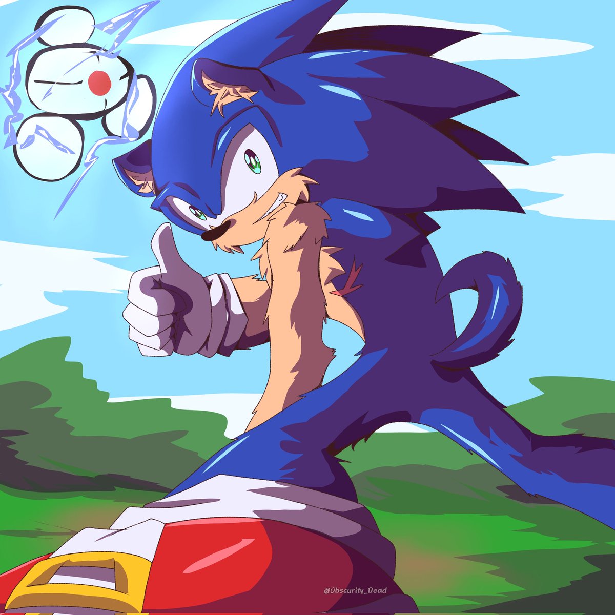 Obscurityxd11's tweet image. #SonicTheHedgehog #SonicFrontiers #SONIC
I love u Sonic, thanks for give me hope and wishes to keep living ❤️