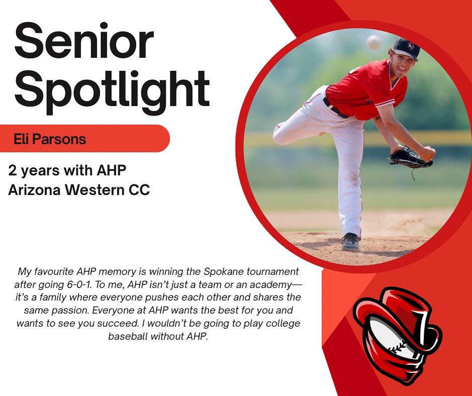 🔦 Senior Spotlight: Eli Parsons🔦