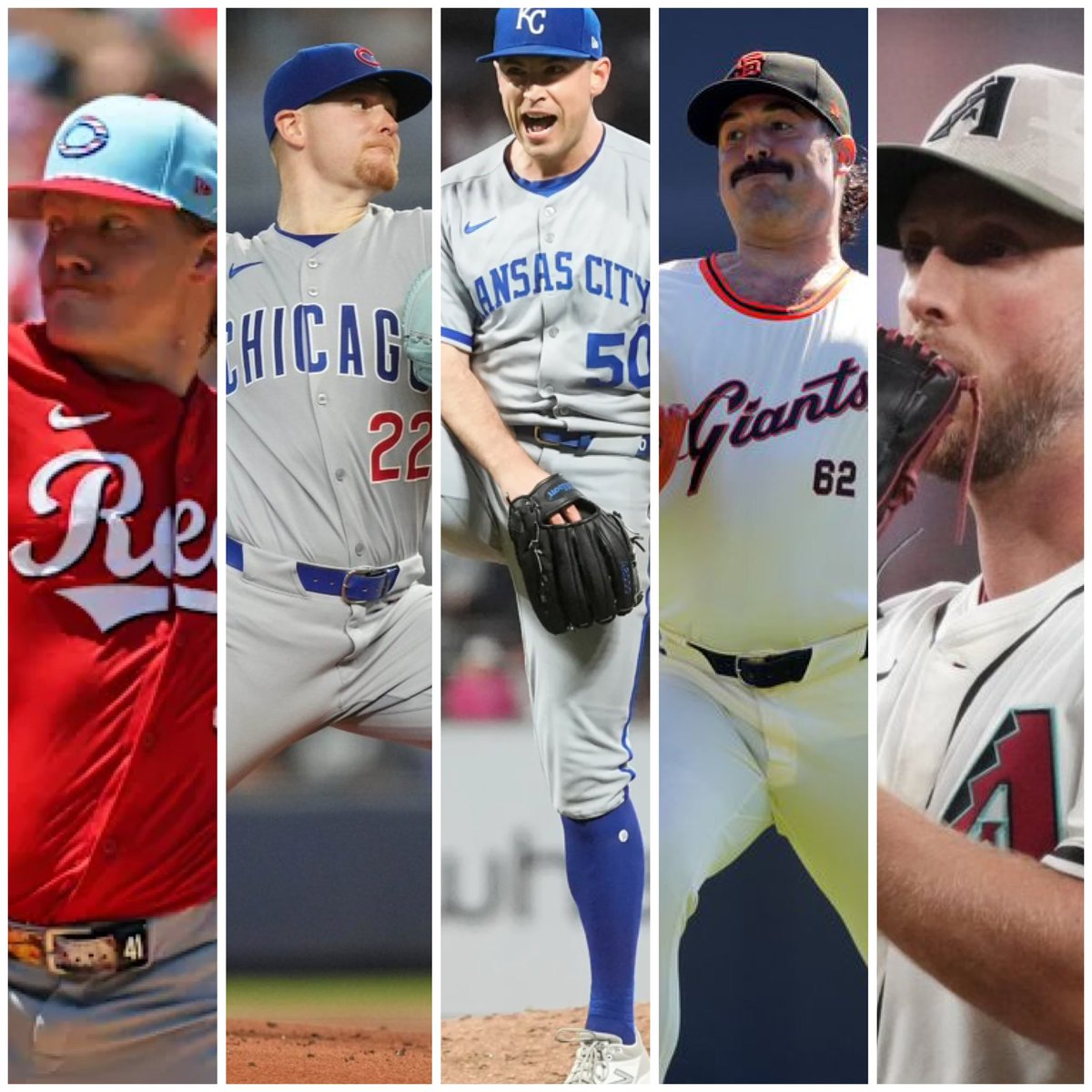 TonysPickz's tweet image. ⚾️ MLB Betting Card (7/26) ⚾️
💰 $25 to a follower who likes & comments below if we sweep!
Andrew Abbott u2.5 ER #ATOBTTR
Cade Horton o4.5 HA #BeHereForIt
Kris Bubic o16.5 Outs #FountainsUp
Robbie Ray o17.5 Outs #SFGiants
Merrill Melly o5.5 Ks #DBacks
Let us know which plays…