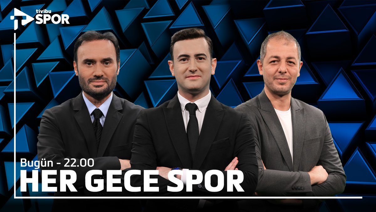 Her Gece Spor'da gündemi <a href="/korayaldemir_/">Koray Aldemir</a>, <a href="/hikmetpinarbas/">Hikmet Pınarbaş</a> ve <a href="/guney_mergen/">GÜNEY MERGEN</a> ile değerlendiyor!

Canlı yayın👇
youtube.com/live/TkoTXyGf6…
